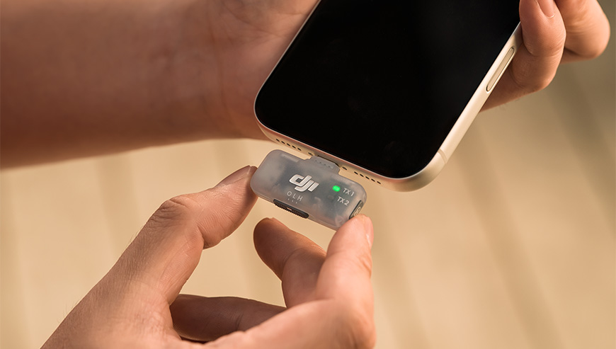 Zestaw bezprzewodowy DJI Mic Mini 2 (1TX + 1 Mobile RX + etui ładujące)