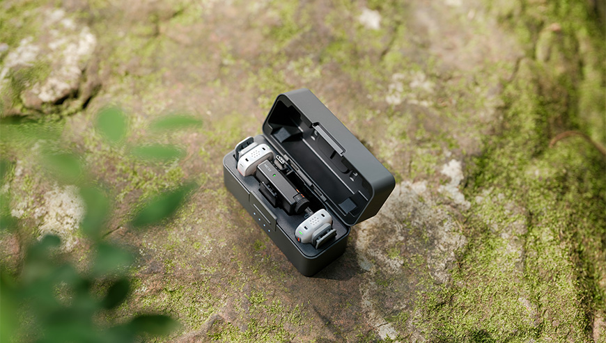 Zestaw bezprzewodowy DJI Mic Mini 2S (2TX + 1RX + etui ładujące)