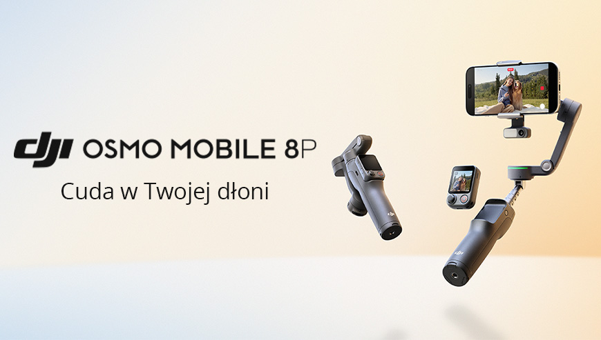 Stabilizator DJI Osmo Mobile 8P Advanced Tracking Combo