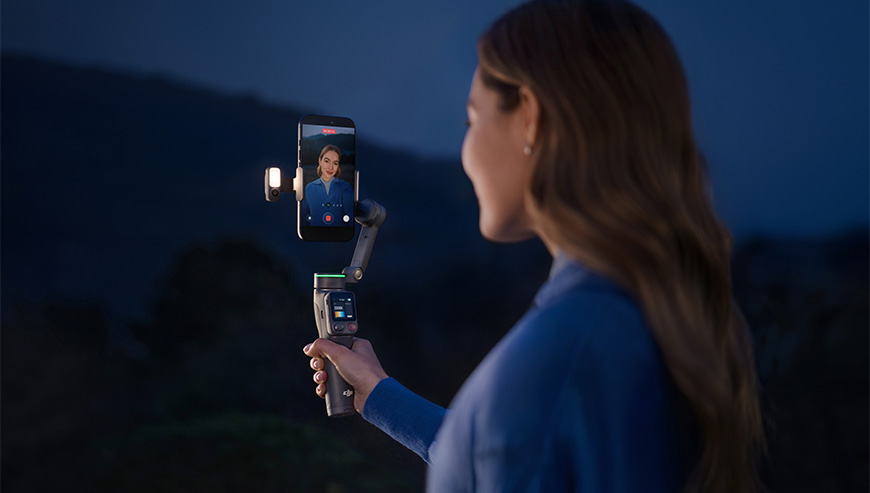 Stabilizator DJI Osmo Mobile 8P Advanced Tracking Combo