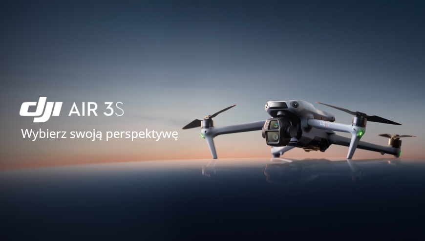 Dron DJI Air 3S Fly More Combo (DJI RC2)