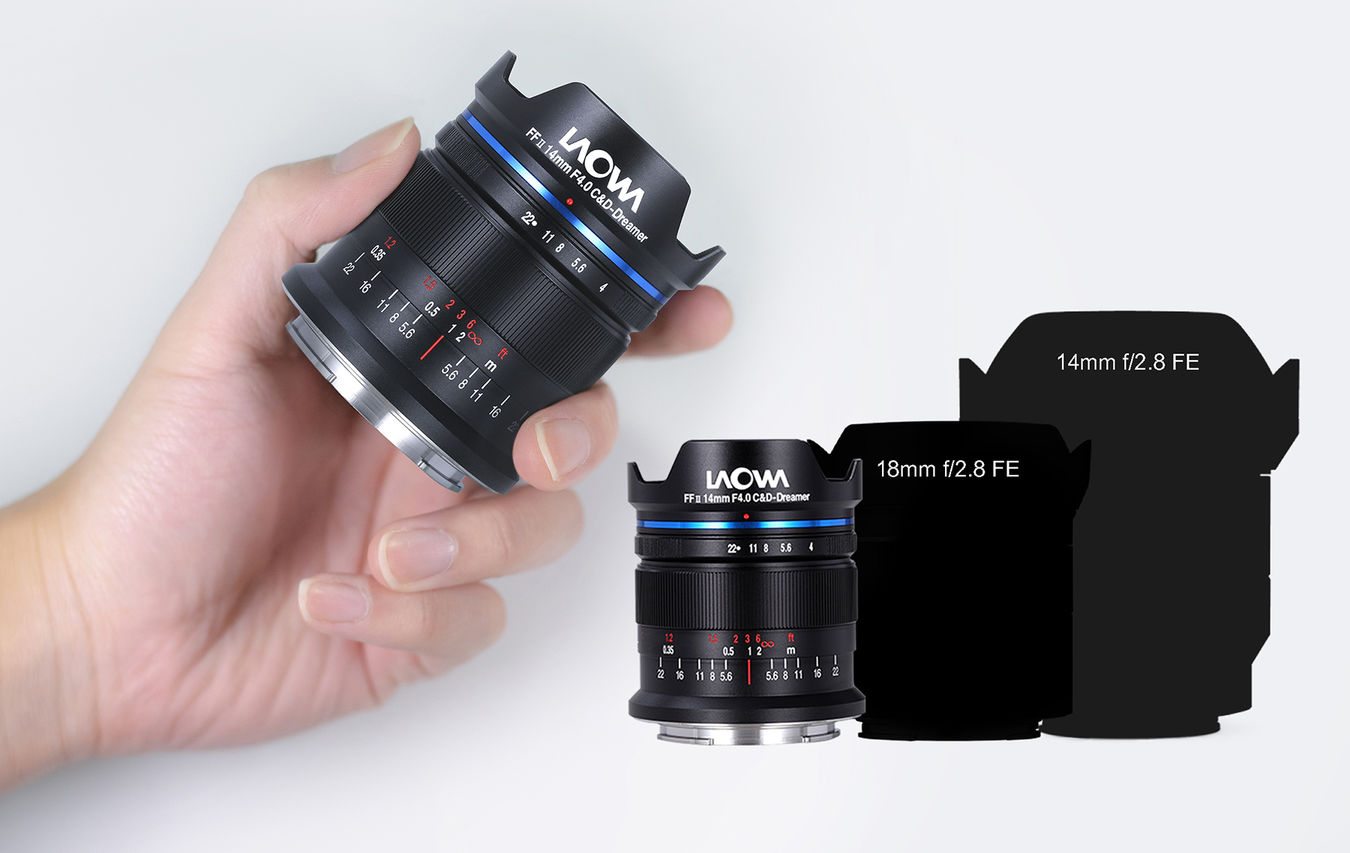 Obiektyw Laowa 14 mm f/4,0 FF RL Zero-D - mocowanie Canon RF