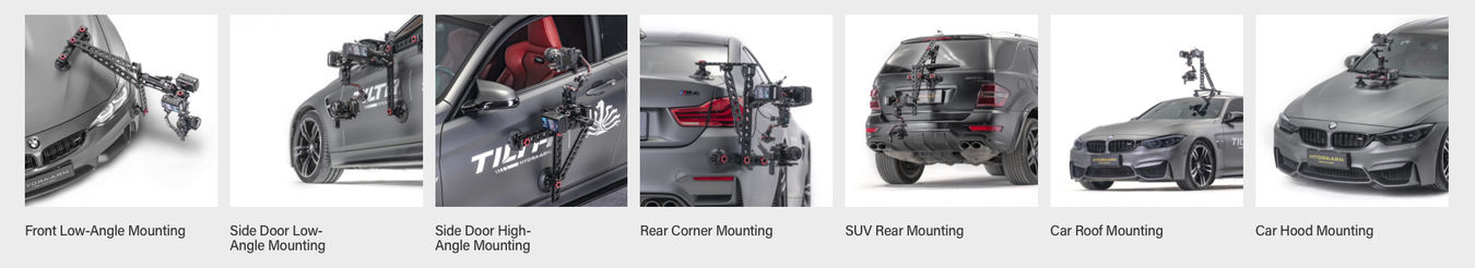 Tilta HDA-T02-A-V Hydra Alien Car Mounting System Pro Kit - V Mount - grip samochodowy do DJI RS