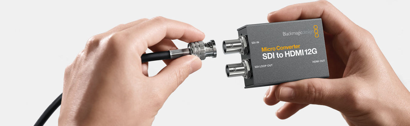 Blackmagic Micro Converter HDMI do SDI 12G (bez zasilacza)
