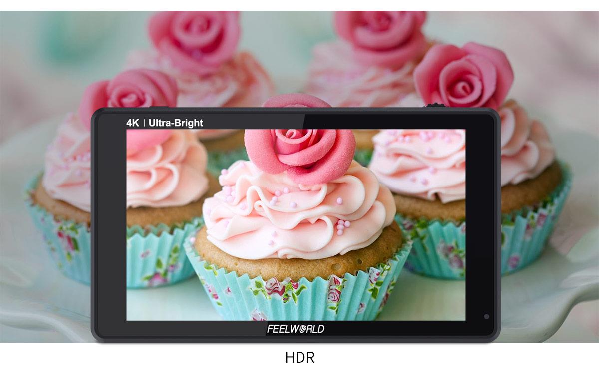 Monitor podglądowy Feelworld LUT6 - HDR 3DLUT 2600nit