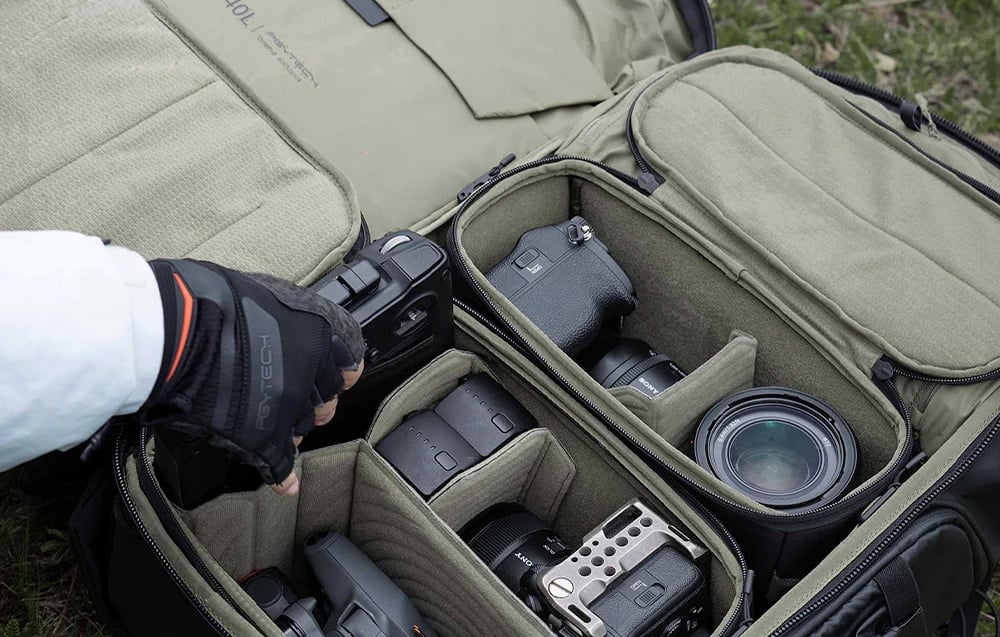 Plecak PGYTECH OnePro Flex 40L (pomarańczowy) + wkład M