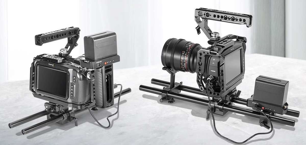 SmallRig 2698 NP-F battery plate Kit BMPCC 4K/6K/6K PRO - płytka zasilająca + akcesoria