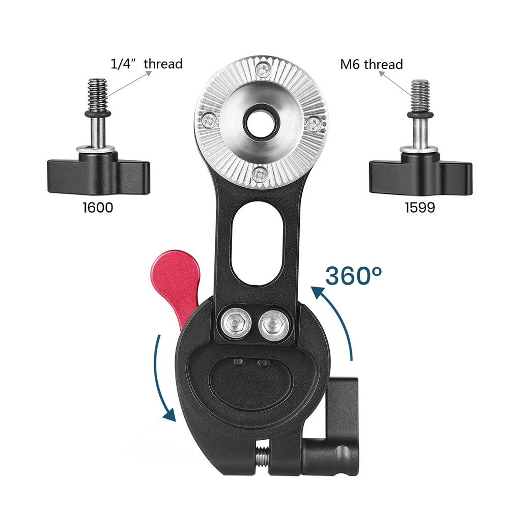 SmallRig 1583 EVF Mount Nato Clamp & ARRI - mocowanie monitora