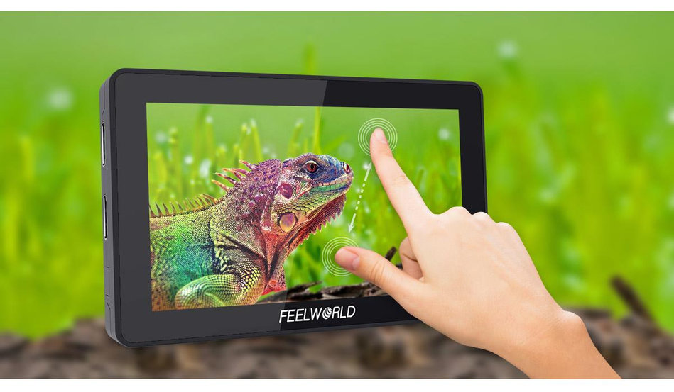 Monitor podglądowy Feelworld F6 PLUS V2 6" | 3DLUT 500 nit