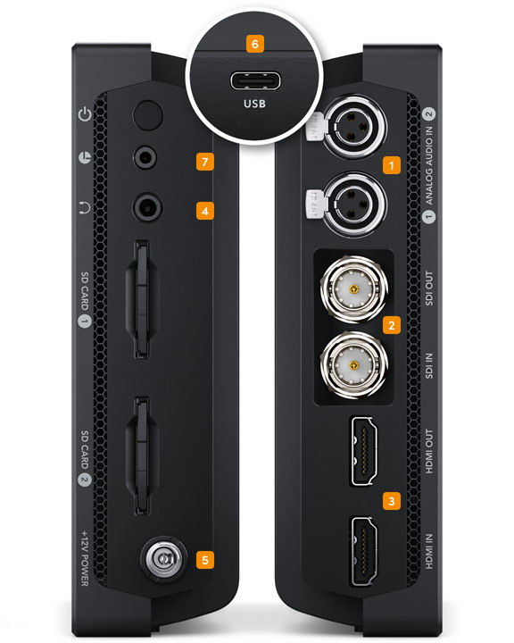 Rekorder dyskowy Blackmagic Design Video Assist 5" 12G HDR