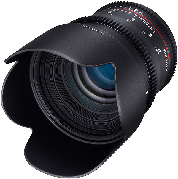 Obiektyw Samyang 50mm T1.5 AS UMC VDSLR (Canon)