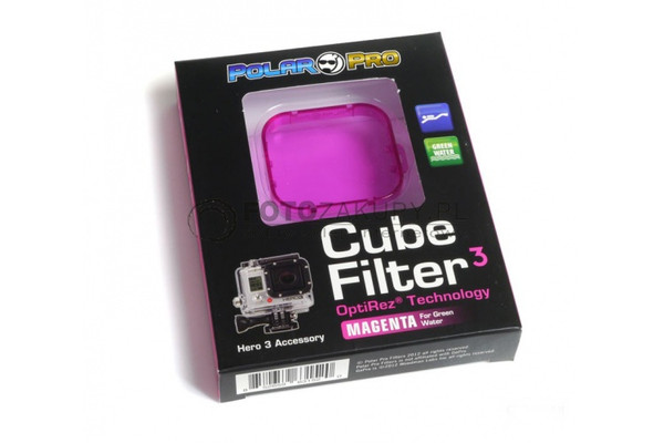 Filtr POLAR PRO MAGENTA do Hero 3