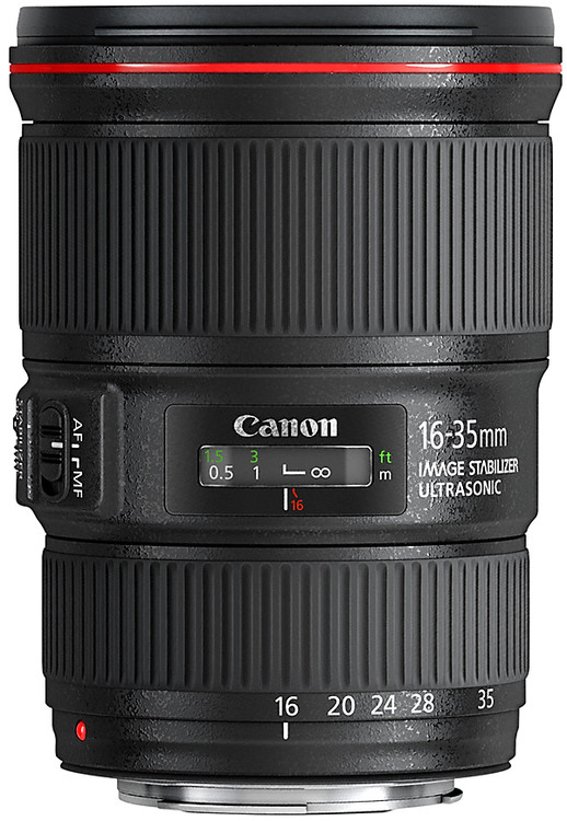 Obiektyw Canon EF 16-35mm f/4L IS USM - sn:2600005036 + Filtr UV - Używany