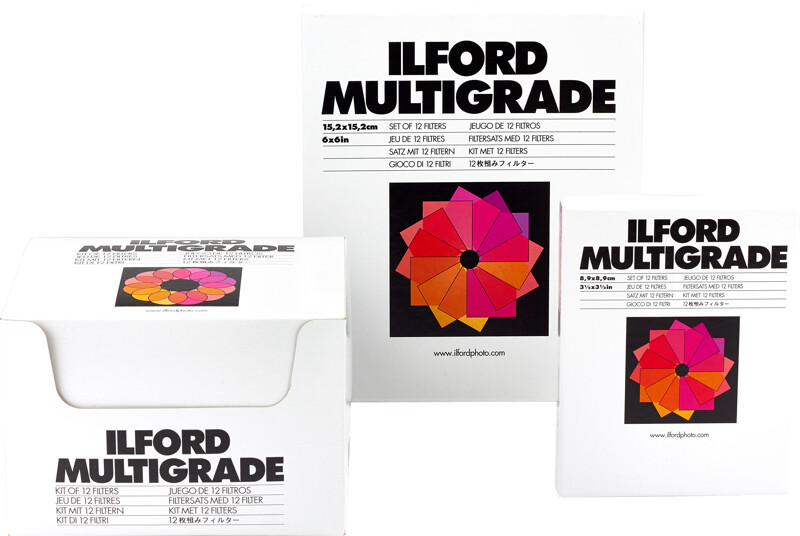 Ilford zestaw Multigrade Accessory Filter 8,9x8,9cm (x12)
