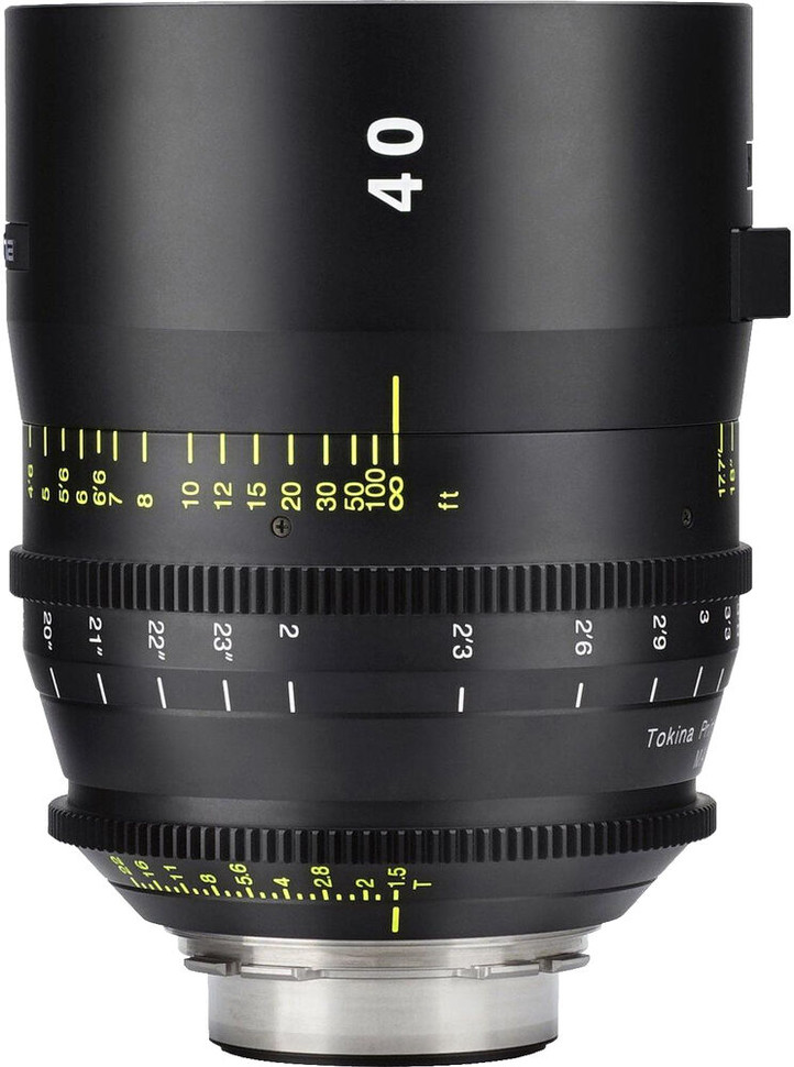 Obiektyw filmowy Tokina Vista 40mm T1,5 Cinema mocowanie PL-mount