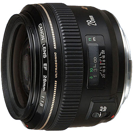 Obiektyw Canon EF 28mm f/1,8 USM - sn:85280967 - Używany