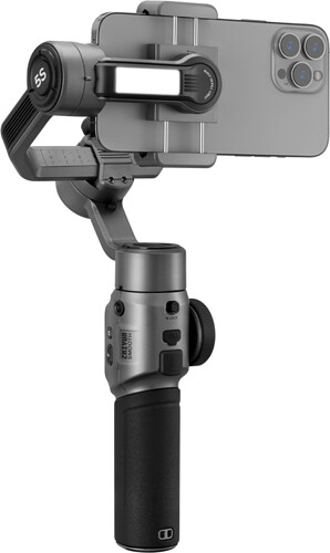 Stabilizator Zhiyun-Tech Smooth 5S z własnym oświetleniem - szary Combo