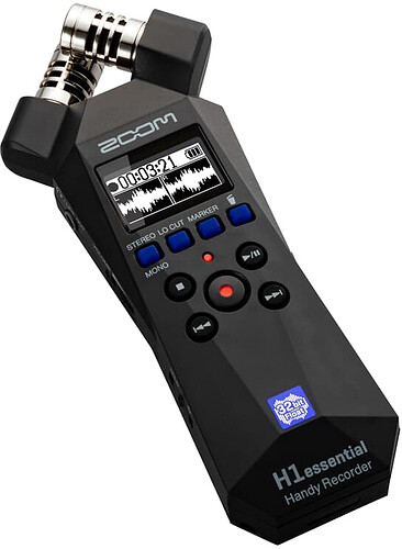 Rejestrator dźwięku Zoom H1essential