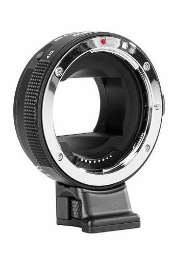 Adapter bagnetowy Commlite CM-EF-E HS - Canon EF / Sony E