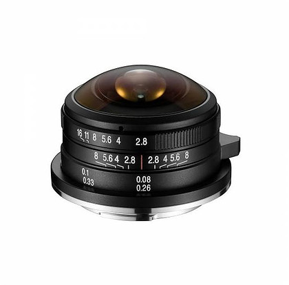 Obiektyw Laowa 4mm f/2,8 Fisheye - mocowanie Canon EF-M