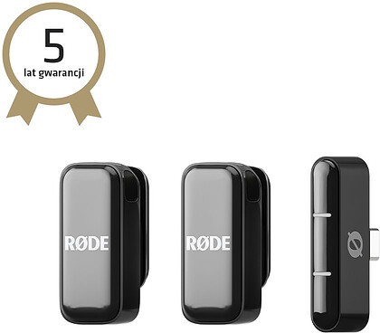 Zestaw bezprzewodowy RODE Wireless Micro USB-C czarny