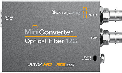 Blackmagic Design Mini Converter Optical Fiber 12G-SDI