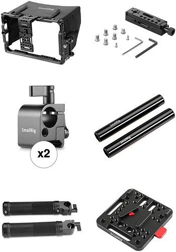 SmallRig uniwersalna klatka do monitorów 7"
