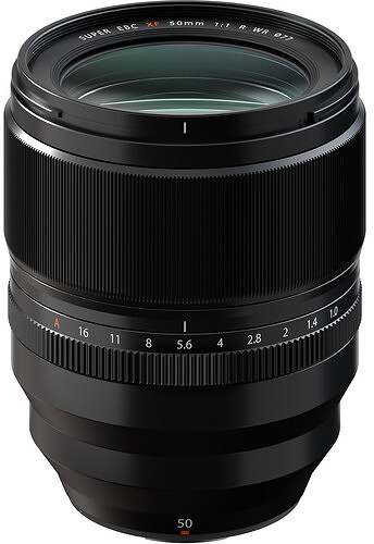 Obiektyw Fujinon XF 50mm f/1,0 R WR | Dobierz filtr UV za 1 zł