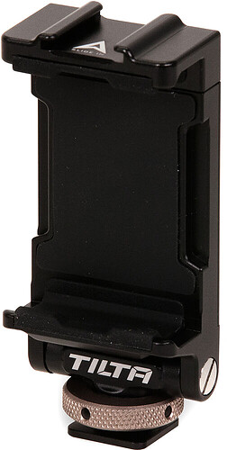 Uchwyt na telefon Tilta TA-PMB-B Tiltaing Adjustable Cold Shoe Phone Mounting Bracket-Black