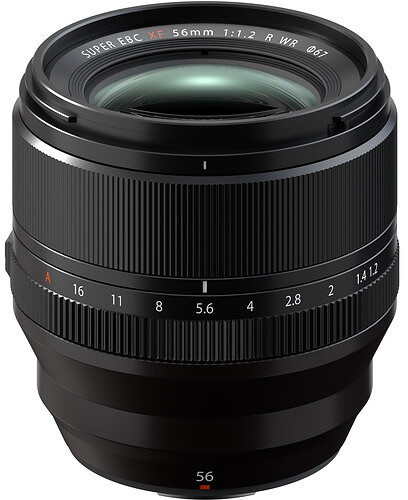 Obiektyw Fujinon XF 56mm f/1.2 R WR (wypożyczalnia)