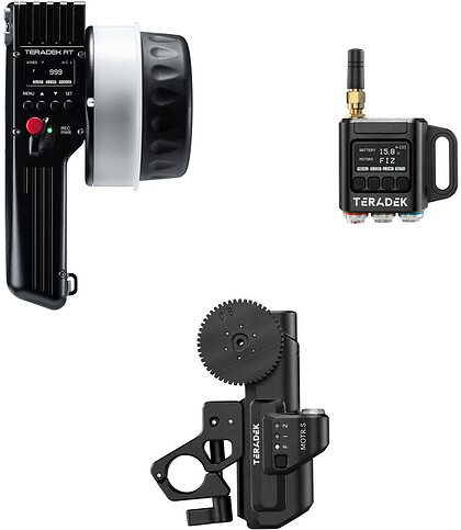 Bezprzewodowy Follow Focus Teradek RT Single Channel Kit (CTRL.1, MDR.S, MOTR.S)