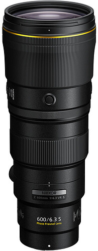 Obiektyw Nikkor Z 600mm f/6.3 VR S | Odbierz rabat 5% z kodem w koszyku NIKON5% | Obiektyw NIKKOR Z z 5-letnia gwarancją!