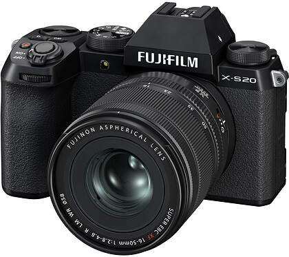 Bezlusterkowiec Fujifilm X-S20 +XF 16-50/2.8-4.8 R LM WR + dodatkowy akumulator Fujifilm NP-W235 gratis