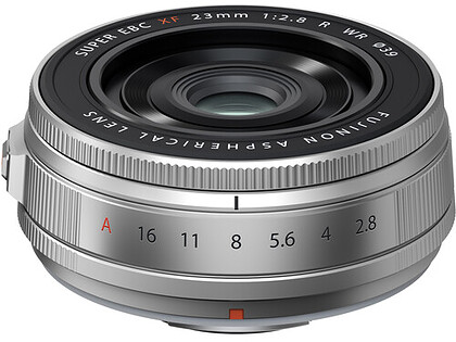 Obiektyw Fujinon XF 23mm f/2.8 R WR srebrny | Obiektyw FUJINON z 5-letnią gwarancją
