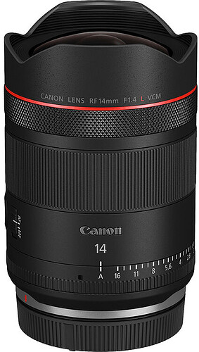 Obiektyw Canon RF 14mm f/1.4L VCM - Nowość !
