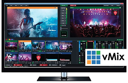 Oprogramowanie vMix HD Mikser softowy