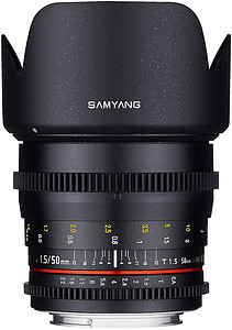 Obiektyw Samyang 50mm T1.5 AS UMC VDSLR (Canon)