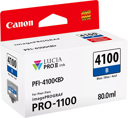 Tusz Canon PFI-4100 B (6786C001) Blue