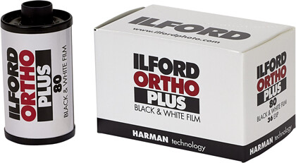 Film czarno-biały Ilford ORTHO PLUS - Promocyjne ceny do 15.07.2026 lub do wyczerpania zapasów!