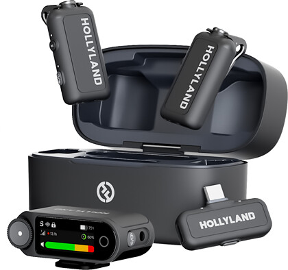 Zestaw bezprzewodowy Hollyland LARK MAX 2 Combo with Camera RX + USB-C RX