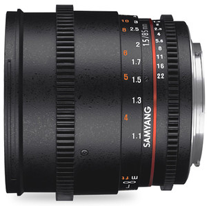 Obiektyw Samyang 85mm T1.5 AS IF UMC VDSLR II / Fuji X
