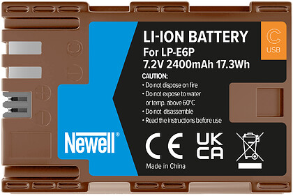 Akumulator Newell zamiennik Canon LP-E6P USB-C