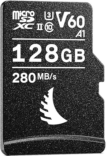 Karta pamięci Angelbird microSDXC 128GB (280MB/s) V60 UHS-II + adapter SD