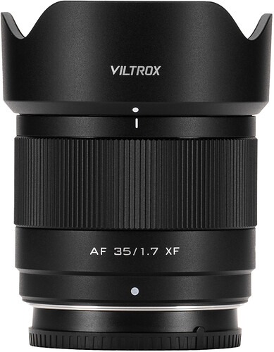 Obiektyw Viltrox AF 35mm f/1.7 XF Fujifilm + 5 lat gwarancji po rejestracji