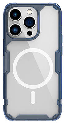 Etui MagSafe Nillkin Nature TPU Pro do Apple iPhone 14 Pro Max (Niebieski)