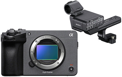 Kamera Sony FX5 + Uchwyt XLR - Pełnoklatkowa kamera Cinema Line - NOWOŚĆ!