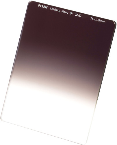 Filtr szary NiSi połówkowy średni 75x100mm Nano IR –GND4 (0.6) Medium/system 75mm