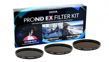 Filtr szary Hoya zestaw PROND EX ND1000/ND64/ND8 - Promocja