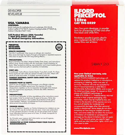 Chemia Ilford Developer Perceptol 1L