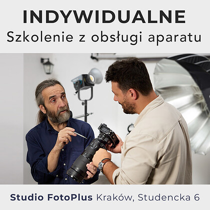 Indywidualne szkolenie z obsługi aparatu fotograficznego